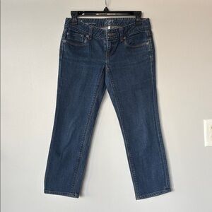 Ann Taylor LOFT modern crop jeans